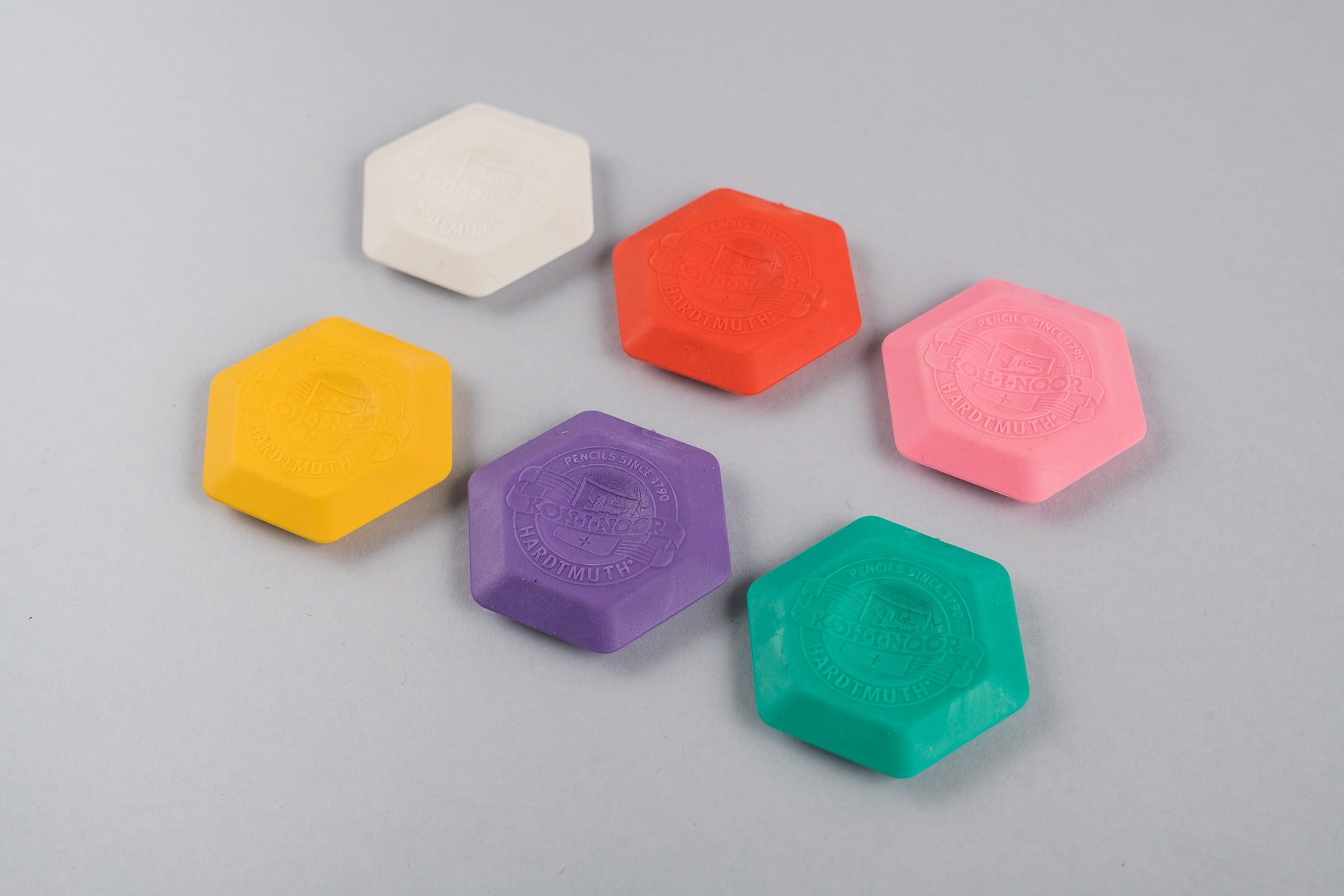 Hexagon rubber